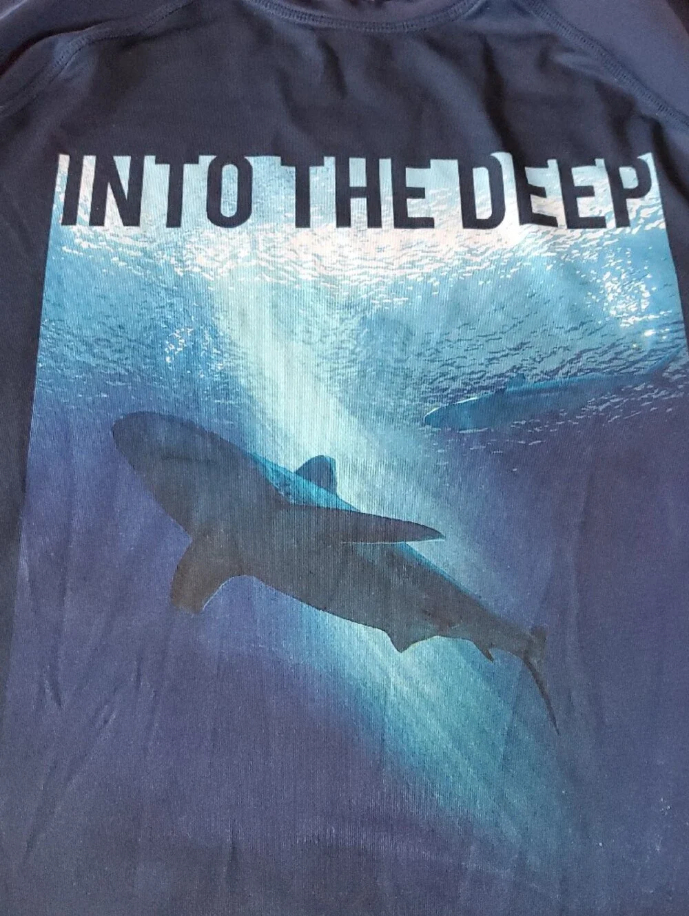 Shark Graphic Rash Guard